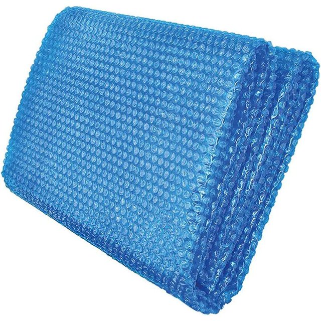 Cubierta rectangular para piscina para centros de natación, cubierta solar para piscina, alfombrilla protectora para piscina sobre el suelo, diámetro a prueba de polvo, fácil de instalar y enmarcar pi