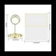 thumbnail image 2 of 20 Soportes para Tarjetas de Mesa, Soportes para NúMeros de Mesa, Soportes para Tarjetas de Mesa, Imagen/Foto/Menú/Nota/Notas de Alambre de Metal Dorado, 2 of 7
