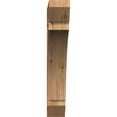 thumbnail image 2 of Ekena Millwork 4"W x 24"D x 24"H Thorton Slat Rough Sawn Bracket, Western Red Cedar, 2 of 4