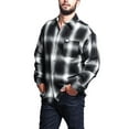 thumbnail image 4 of G-Style USA Men's Western Casual Plaid Long Sleeve Button Down Shirt, Up to 5X, 4 of 5