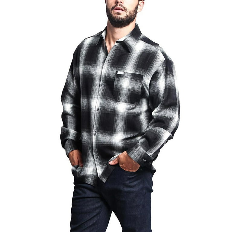 00s L.G.B. back cross plaid shirt-g シャツG