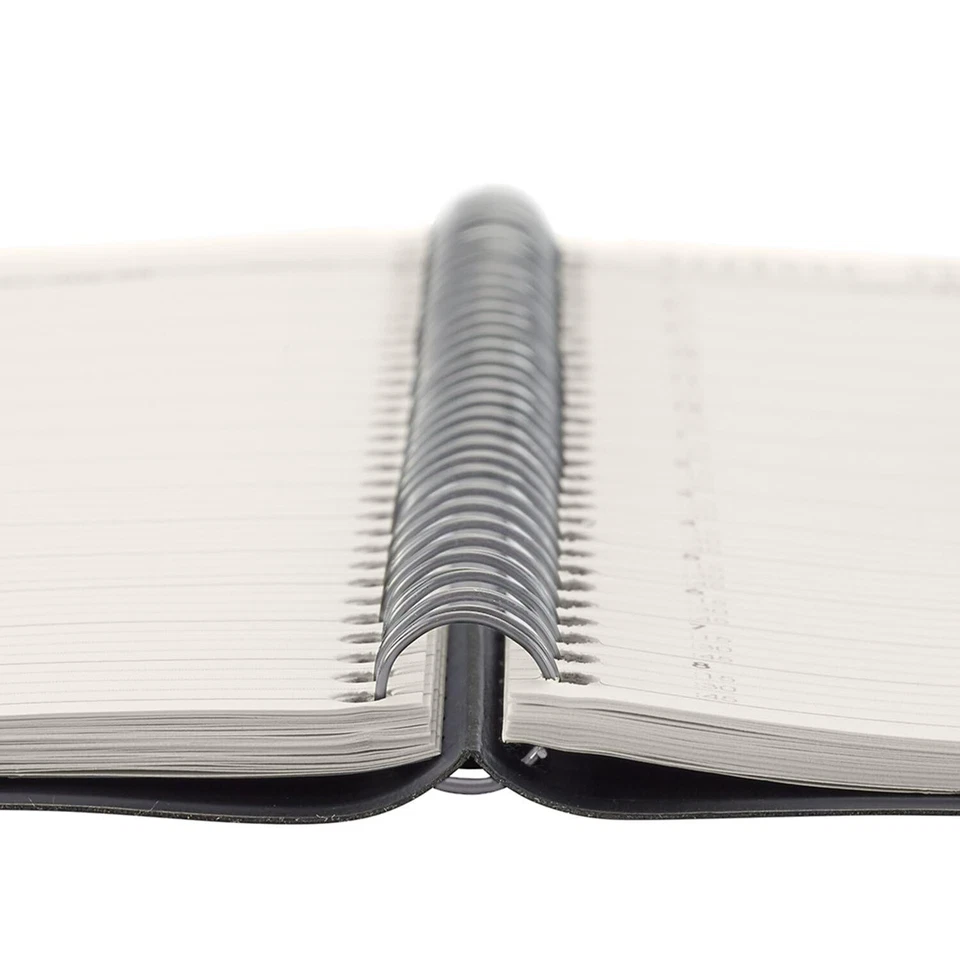 At A Glance Black Academic Planner 2024 2025 Eco Friendly Weekly Monthly Orga...