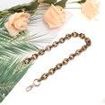 thumbnail image 4 of Unique Bargains 1 Pc Round Handbag Chain Strap 23.62" Dark Coffee Color Acrylic, 4 of 5
