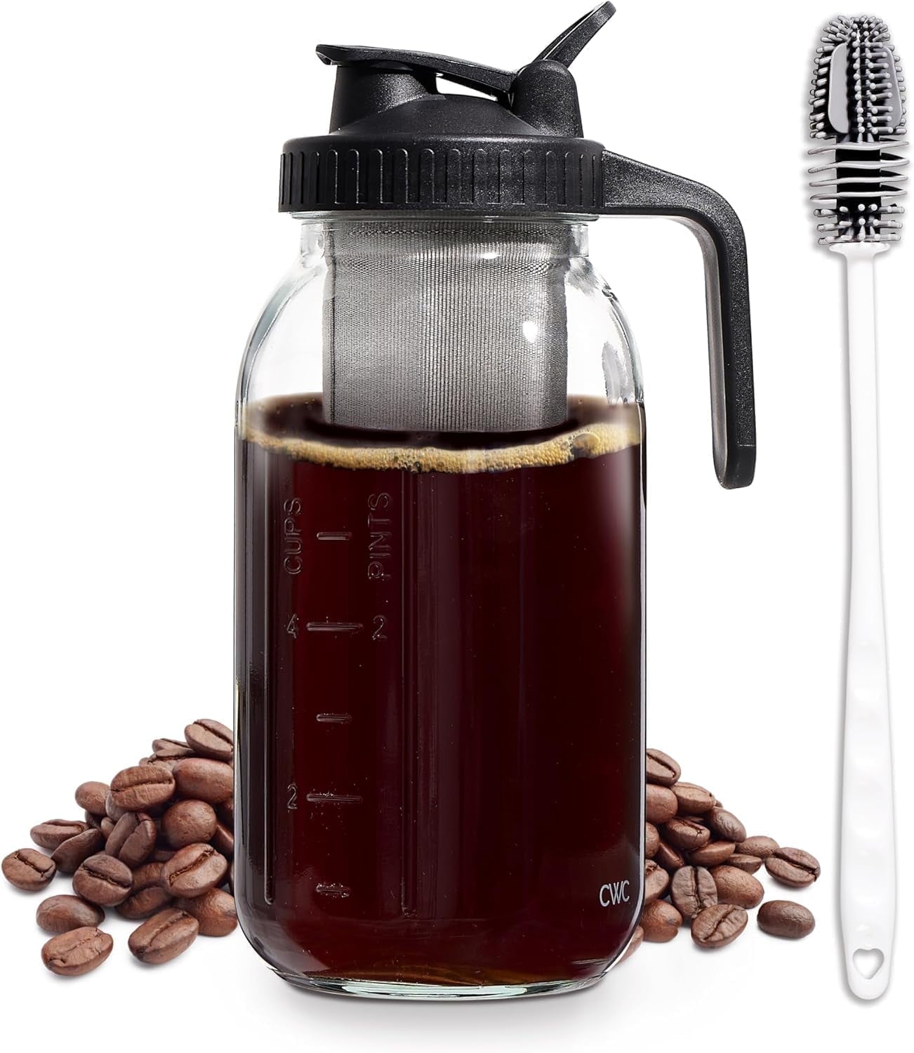COOK WITH COLOR Cold Brew Coffee Maker for Lattes, Cappucinos and Cold Brew Coffee