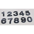 thumbnail image 3 of Apartment Number Sign/Mailbox Number Sign, Door Number Sign. Number 0 (Zero,Black,3D, Size 2.75 x 1.75, Comes with Double Sided Tape)- The Maple line., 3 of 4