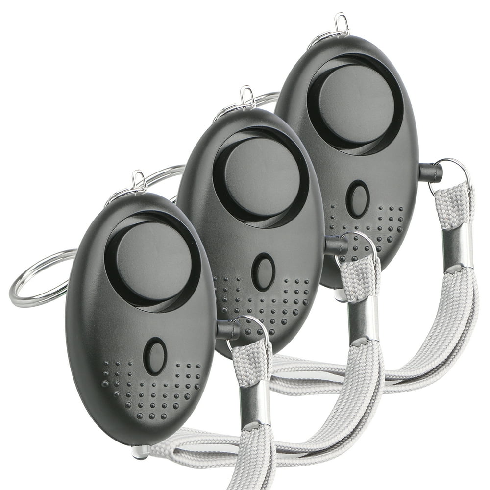 3pack Emergency Self Defense Personal Whistle Alarm Keychain 130DB