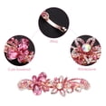 thumbnail image 3 of BESTYASH Pasadores De Con Moño En Color Rosa Accesorios Chic Para De Fiesta, 3 of 8