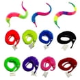 thumbnail image 1 of Shengsen 100 piezas Fuzzy Worm Juguetes Fluffy Toy Worms Gusanos de arco iris en cuerda Bu SHENGSEN SHENGSEN, 1 of 2