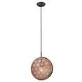 thumbnail image 2 of Trend Lighting TP30120BK 16.75 in. Tholos 1-Light Matte Black Pendant, 2 of 2