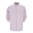 thumbnail image 4 of Bcfgryg Male Summer Solid Casual Plus Size Shirt Mens Turn Down Collar Long Sleeve Shirt Big and Tall Men's Shirts, 4 of 5