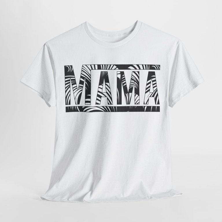 Retro Zebra Mama Shirt, Mama Shirt, Happy Mother's Day Shirt ID