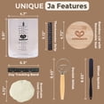 thumbnail image 4 of COOKSMITP Sourdough Starter Kit – Includes a 50oz (1500ml) Large Jar with a 4.7in (12cm) Wide Mouth, 4 of 7