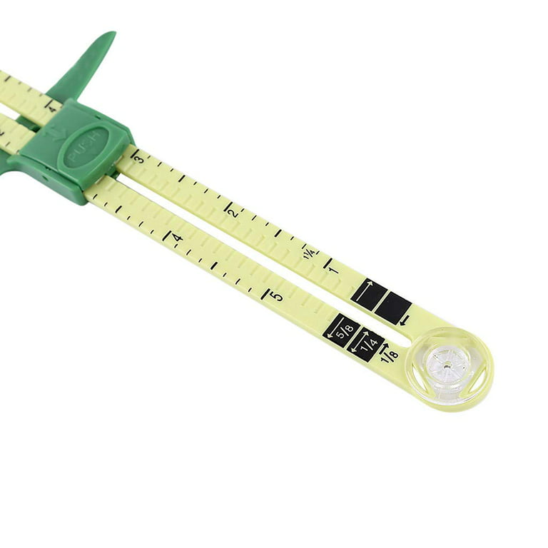 Travelwant 3Pcs/Set Sliding Gauge Measuring Sewing Tool, 5-in-1 Sliding Gauge  Measuring Sewing Ruler Tool Fabric Quilting Ruler for Knitting Crafting  Sewing Beginner Supplies 