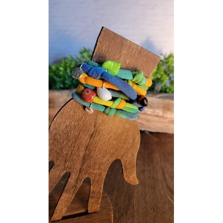 Peaceful Natural Wrap Bracelet by Zebra Creek