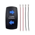thumbnail image 1 of koolsoo Automotive Rocker Switch 20A Turn Switch for Campers Accessories Blue, 1 of 9