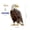 A5, variant on Keep Birds Away: Fake Owl/Eagle with Reflective Tape,Bell for Vineyard Garden Patio Pool, Reflective Hanging Decoration to Keep Birds Pigeon from Windows Tree Orchard