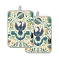 thumbnail image 7 of Yayeee Pot Holders Kitchen Heat Resistant with Pocket 7"x9.8" Cotton Oven Cooking Hot Pads, Green Animals Pattern, 7 of 7