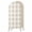 Beige, variant on Purple Plaid Wedding Arch Cover,Stretchy Spandex Arch Backdrop Stand Covers 4 FT,Spring Summer Farmhouse Buffalo Checkered Round Top Arched Backdrop Cover for Birthday Party Ceremony Baby Shower