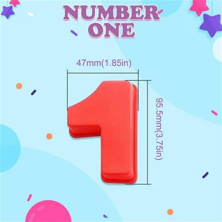 

Lieteswe Birthday Number Silicone Cake Mold Pizza Pan Baking Cake Bread Kitchen DIY Mould