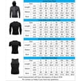 thumbnail image 3 of De Manga Larga De Los Hombres De Compresión Ropa Deportiva Traje De 4 Estaciones Primavera Otoño Invierno Gimnasio Ajustada Yoga Conjuntos De Entrenamiento Jogging Running Fitnesspangjing, 3 of 4