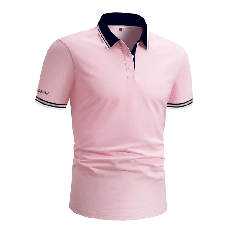 Pink polo shirts walmart sale