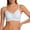 Light Blue, variant on Pluz Size Seamless Lace V-Neck Bra for Women Double Thin Straps Wireless Comfort Support Lingerie Lightweight Breathable Everyday Comfy Bra