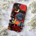 thumbnail image 5 of Mystical Eye Collage Phone Case, Abstract Red & Blue Surreal Art Protective Cover for iPhone 17 16 15 14 13 12 11 Pro Plus Mini, 5 of 6