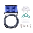 thumbnail image 2 of El Radiador Del Enfriador De Aceite De La Motocicleta CNC Se la la adaptaciónción A De La Suciedad ATV 50 70 90 110 125cc Azul shamjiam Enfriador de aceite del motor, 2 of 8