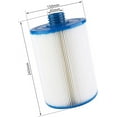 thumbnail image 2 of Paquete de 2 filtros para jacuzzi, cartuchos de filtro para piscina y spa, compatibles con PWW50, PWW50P3, FC-0359, 6CH-940, 817-0050, 03FIL1400, 25252, 60401, 378902, 2 of 5