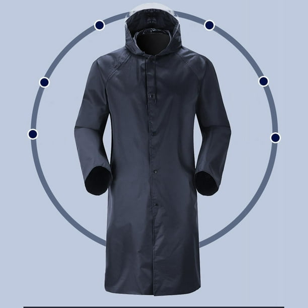 Chubasquero impermeable con capucha Yuyangstore para hombre SG