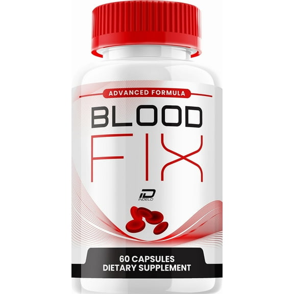 Blood Fix Capsules – BloodFix All Natural Glycogen Support, 1 Pack, 60 Capsules