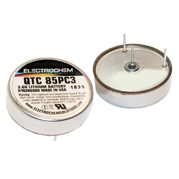 lithium meter battery, 3.6v 1000mah | qtc 85pc3