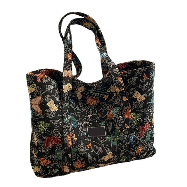 Qiweii Versatile Handheld Shoulder Crossbody Tote Bag,Stylish Large Capacity Purse for Daily Commute and Travel