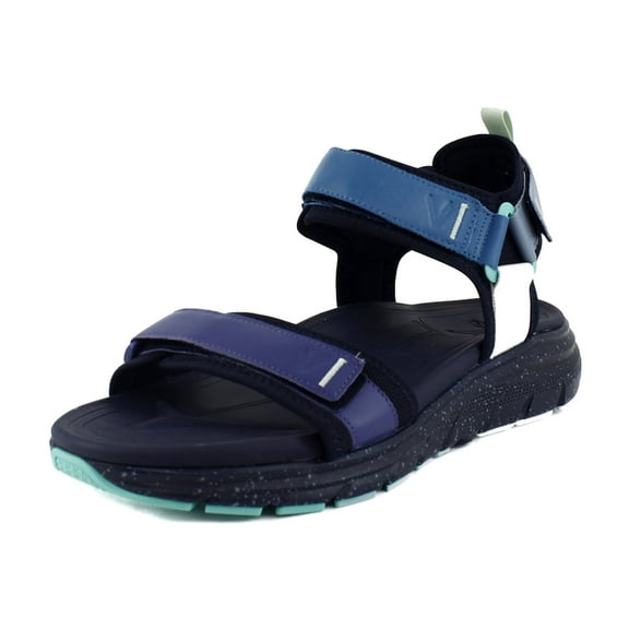 Vionic Mens Walk Max Wanderer Men's Sandals Navy Blazer Multi Leather Size 9.5 M
