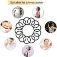 thumbnail image 6 of Kiplyki 60PCS Thin Hair Rope Simple-Scrunchies Hair Tie Head Rubber Band Elastics Bobbl, 6 of 8