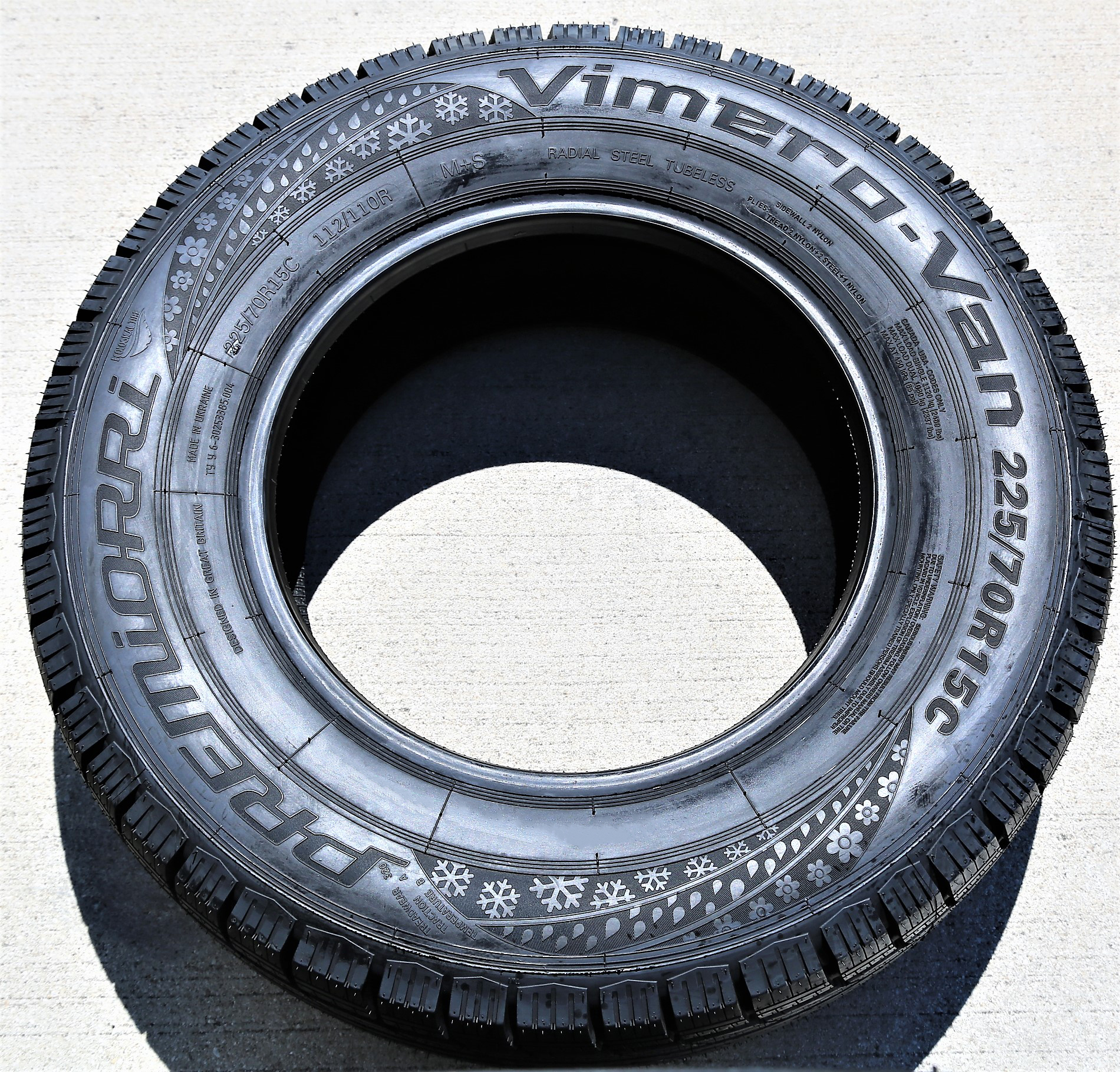 Premiorri Vimero-Van 225/70R15 112/110R Commercial Tire