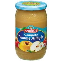 Andros Compote Pomme Allegee En Sucre 740g