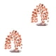 thumbnail image 1 of Adorno de árbol Advancent Decoración de escritorio de cristal natural Rojo 2Conjunto, 1 of 6