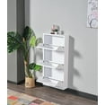thumbnail image 3 of Flip Drawer Shoe Cabinet, Storage Organizer, Freestanding Shoe Rack, Wall Mounted No-Assembly (White, 3 Drawer), 3 of 8