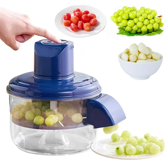 Electric Grape Peeler Machine (Rechargeable Garlic Peeler Skin Remover) Effortless Peeling for Garlic, Grape, Veggie – Time-Saving Tool for Home & Commercial Kitchens