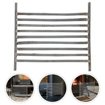 PAMINGONO Fire Pit Grill Grate Fire Grate Grey 1Pack 11.5X10.6X0.3In