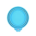 thumbnail image 4 of Tapa hermética de silicona para latas de mascotas, sellador versátil para almacenar alimentos, tapa flexible para perros Azul claro, 4 of 9