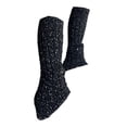 thumbnail image 1 of Calentadores de pierna de patinaje figurado altos calcetines calientes calientes calcetines de calcetines de patinaje de cable para entrenamiento de Negro, 1 of 8