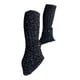 thumbnail image 1 of Calentadores de pierna de patinaje figurado altos calcetines calientes calientes calcetines de calcetines de patinaje de cable para entrenamiento de Negro, 1 of 8