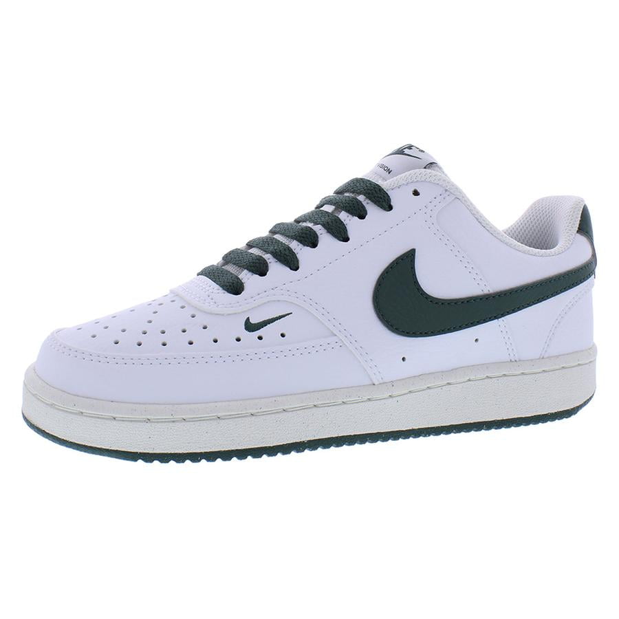 Nike Court Vision Next Nature Women's Low-Top Shoes Color: White Vintage Green Size: 6.5