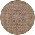 thumbnail image 1 of Ahgly Company Indoor Round Mid-Century Modern Light Copper Gold Oriental Area Rugs, 8' Round, 1 of 6