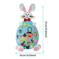 thumbnail image 4 of Kids DIY Decorations Easter Rabbit Hanging Bunny For Wall With Ornaments ArtsCrafts & Sewing Craft Storage Cart, 4 of 5