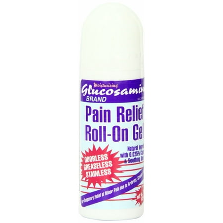 Glucosamine Pain Relief Roll On Gel 3 Oz (85g)