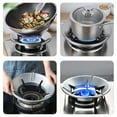 thumbnail image 4 of FUTUREORYY 2Pcs Gas Stove Pan Support Assorted Color Metal Anti-Slip Cooking Use, 4 of 8