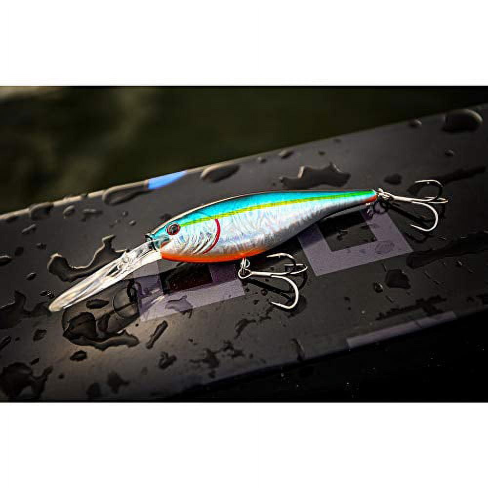 (2 pack) Berkley Flicker Shad Fishing Lure, Pearl White, 1/2 oz